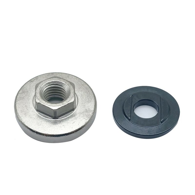 Quick Change Locking Flange Nut Quick Release Hexagon M14 Thread Bottom Pressure Plate For 125/150/180/230 Type Angle Grinder