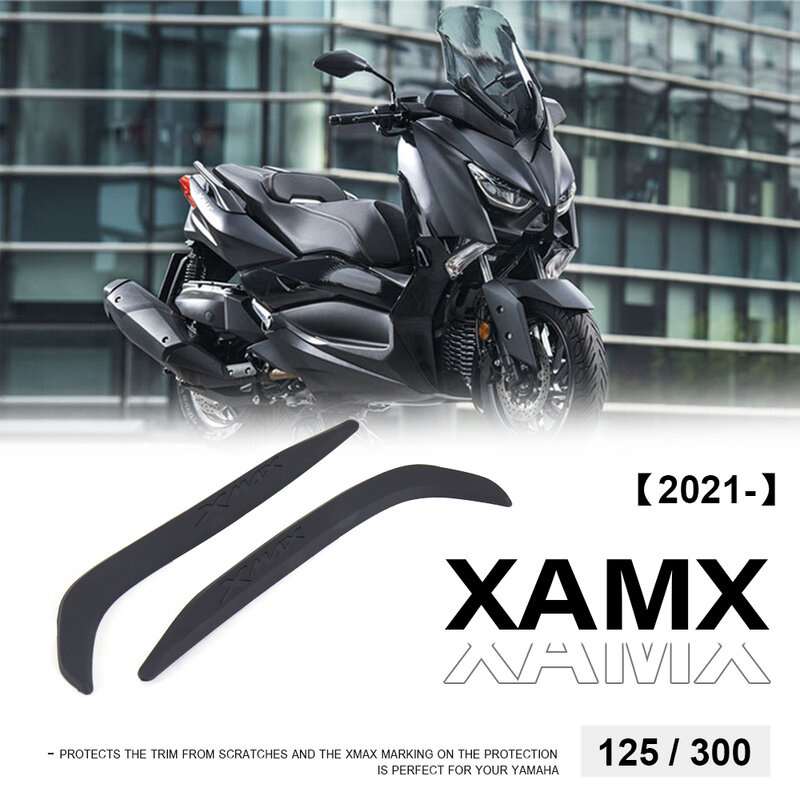 Neue Produkt paar Motorrad Zubehör Seite Panel Scratch Schutz Für Yamaha XMAX125 XMAX300 X-MAX 125 XMAX 300 2021 2022