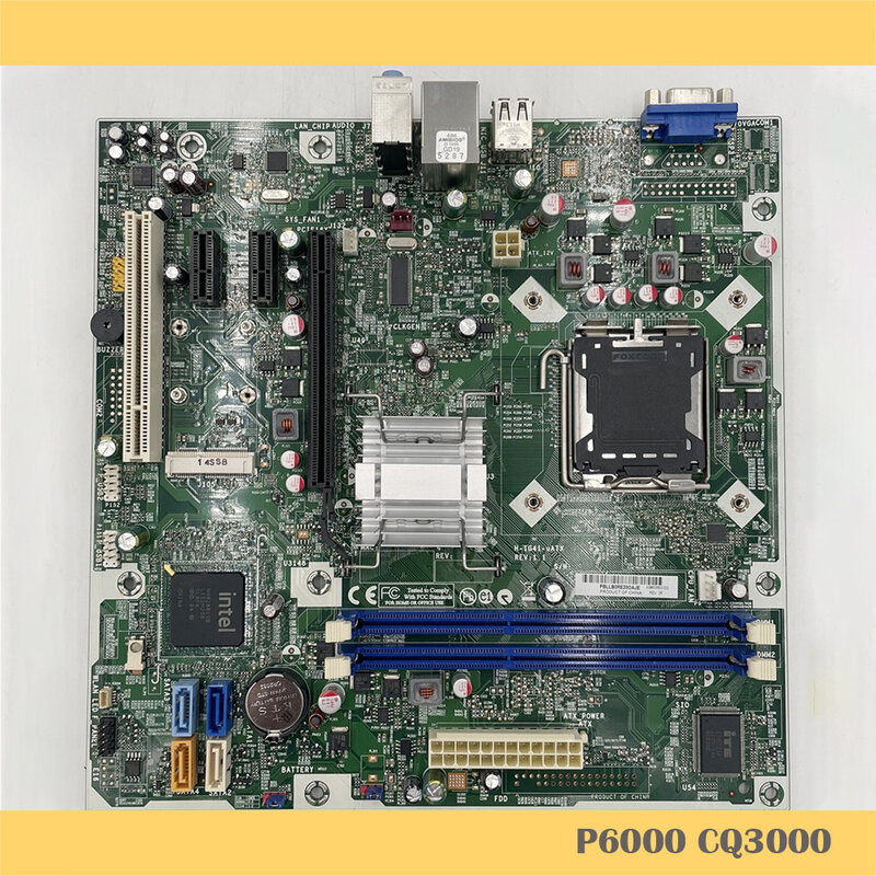 For HP 6000 CQ3000 H-IG41-uATX 608884-001  608884-002 570949-001 System Motherboard Fully Tested