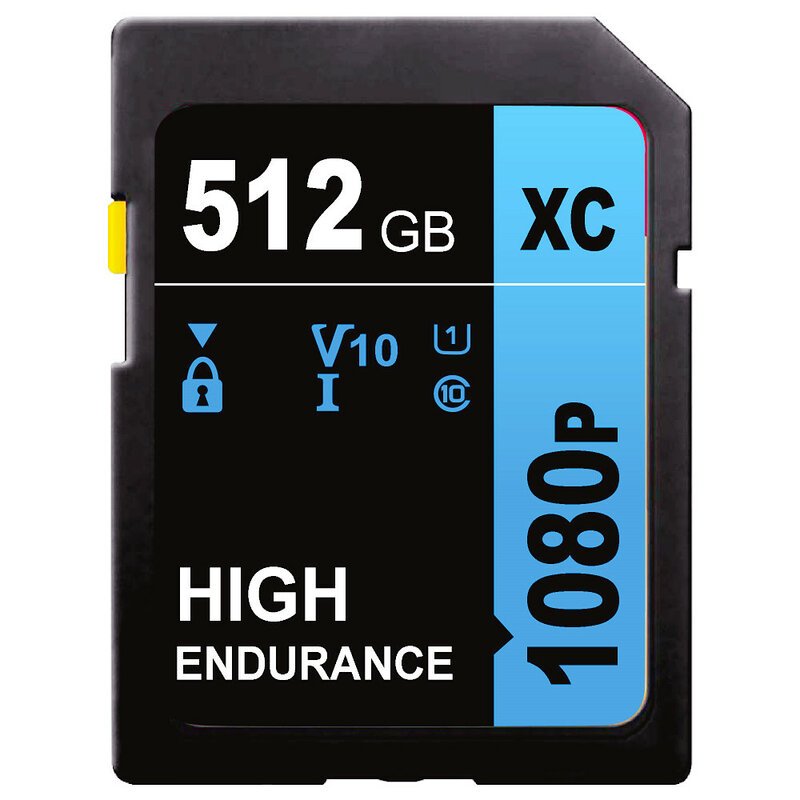 Cartão de Memória Extreme Pro SD para Câmera, Alta Velocidade, Classe 10, V10, 128GB, 256GB, 512GB, £, 64GB, 32GB, 16GB