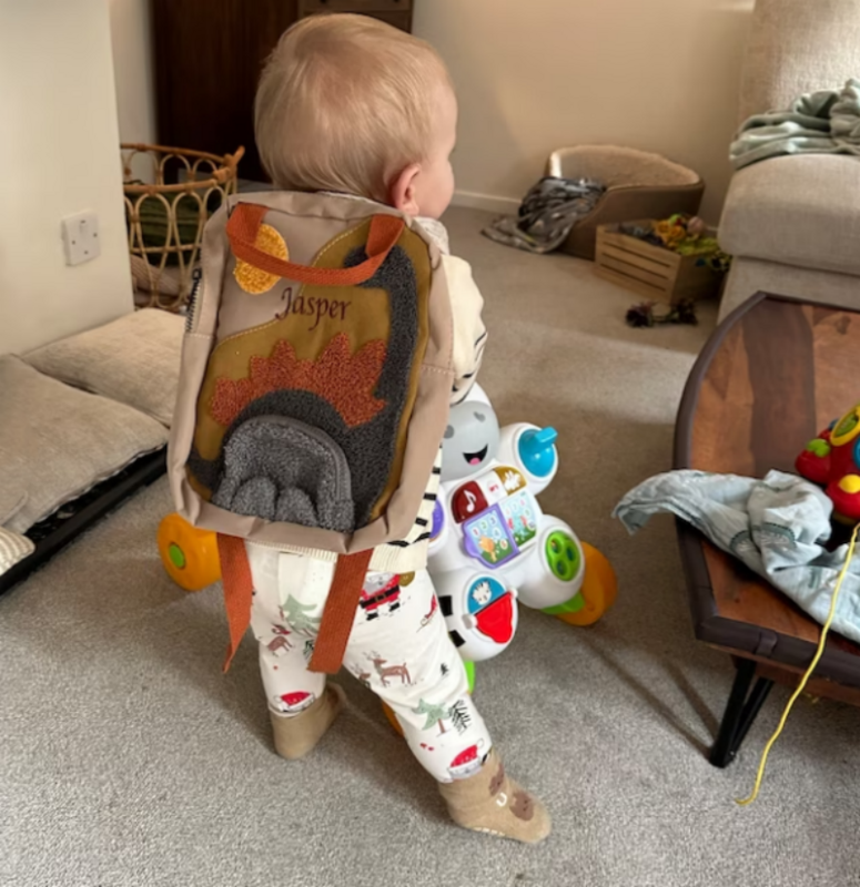 Mochila de dinosaurio personalizada para niños, mochila de guardería, mochila preescolar, bolsa de regalo para niños