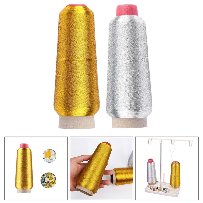 ユニフォーム刺繍バッジ用刺thread糸、高貴で刺繍を改善、ロイヤル、3500m
