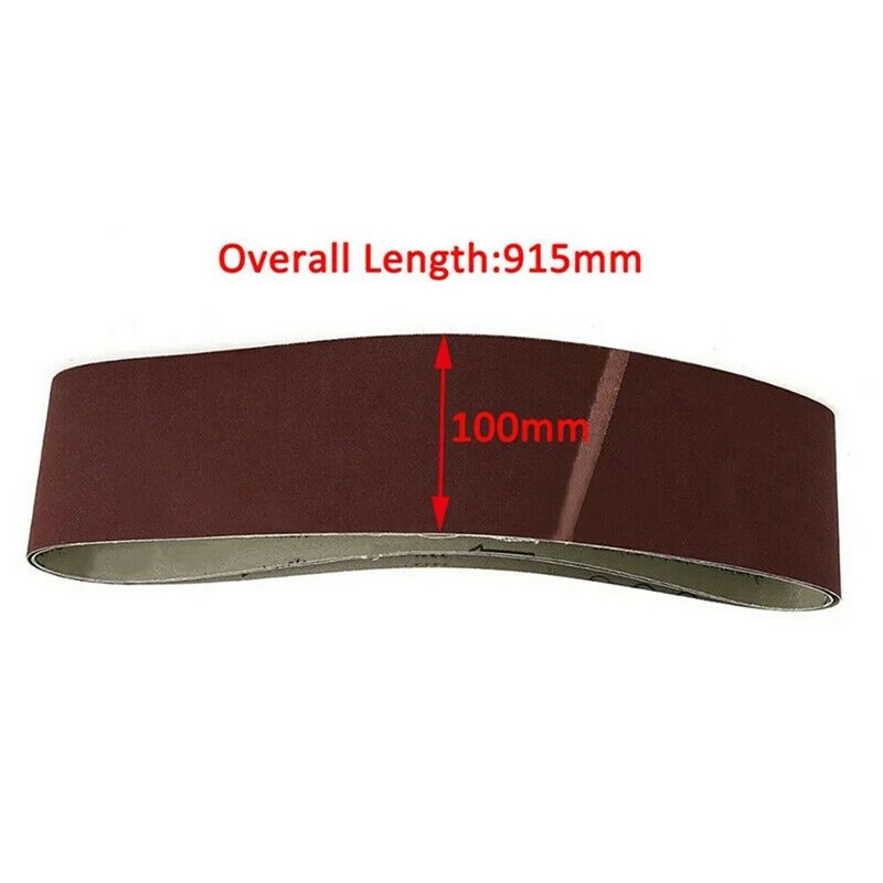 1pc Sanding Belts 915X100mm Abrasive Bands For Belt Sanders Metal Wood Grinding Polishing Tools Sandpaper 40-1000 Grit