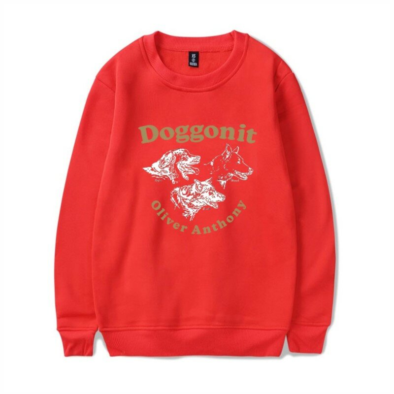 Oliver Anthony Doggonit Merchandise Sweatshirt Met Lange Mouwen Voor Heren/Dames Unisex Streetwear Met Capuchon
