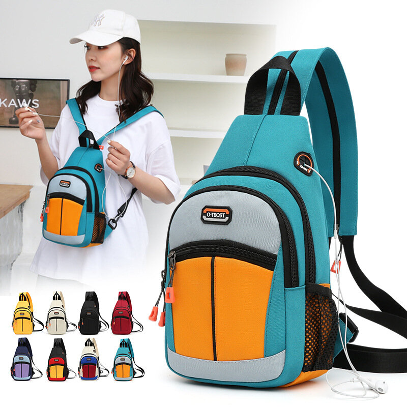 Fengdong-Bolso cruzado pequeño para mujer, bandolera informal, mini bolsa de viaje, Mochila deportiva, bolso de hombro