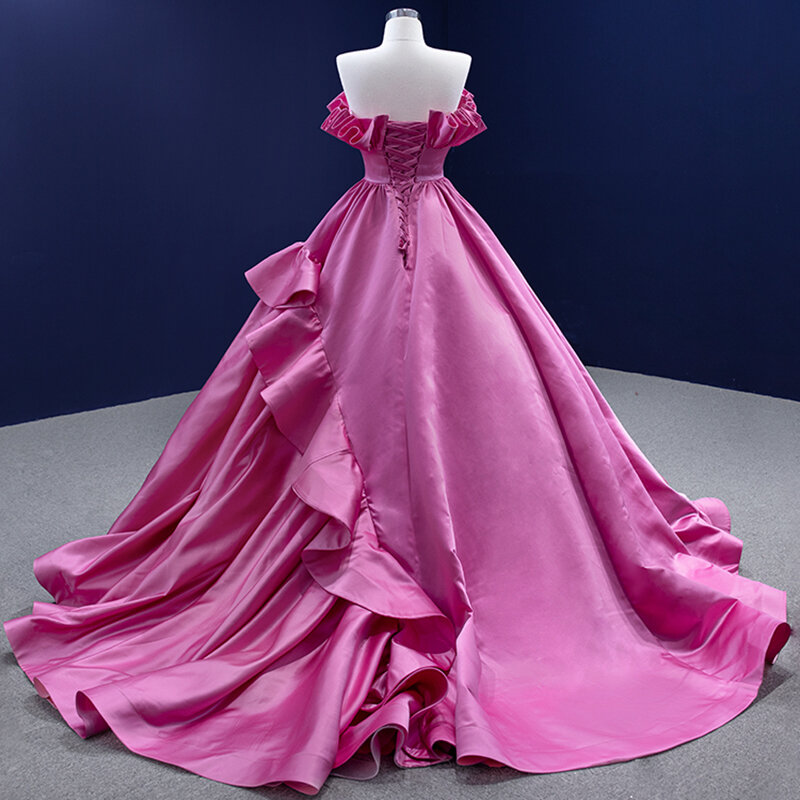 Kobiety Rose Party suknie wieczorowe macierzyństwo dostosuj okazje urodziny na ślub bal duże rozmiary damskie suknie Gala Abendkleider