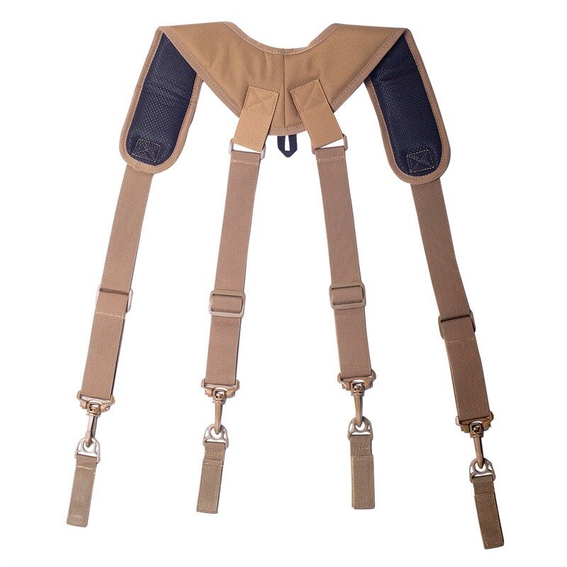 Outdoor Adjustable Equipage Suspender X Type Tactics Braces New Tactical Suspenders Men Duty Belt Harness Combat Readiness Strap