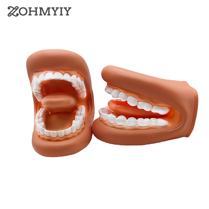 1 Set Dental Model Mighty Mouth Hand Puppet With Tongue For Speech Therapy Dentist / Educational Learning Resource For Children