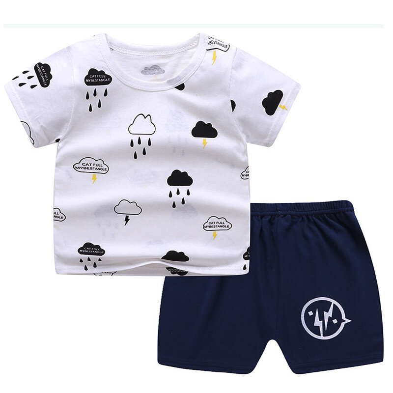 Одежда для маленьких девочек, летние комплекты, Милая футболка + шорты, одежда для малышей, одежда для маленьких девочек, детские костюмы, одежда для мальчиков с Микки Маусом