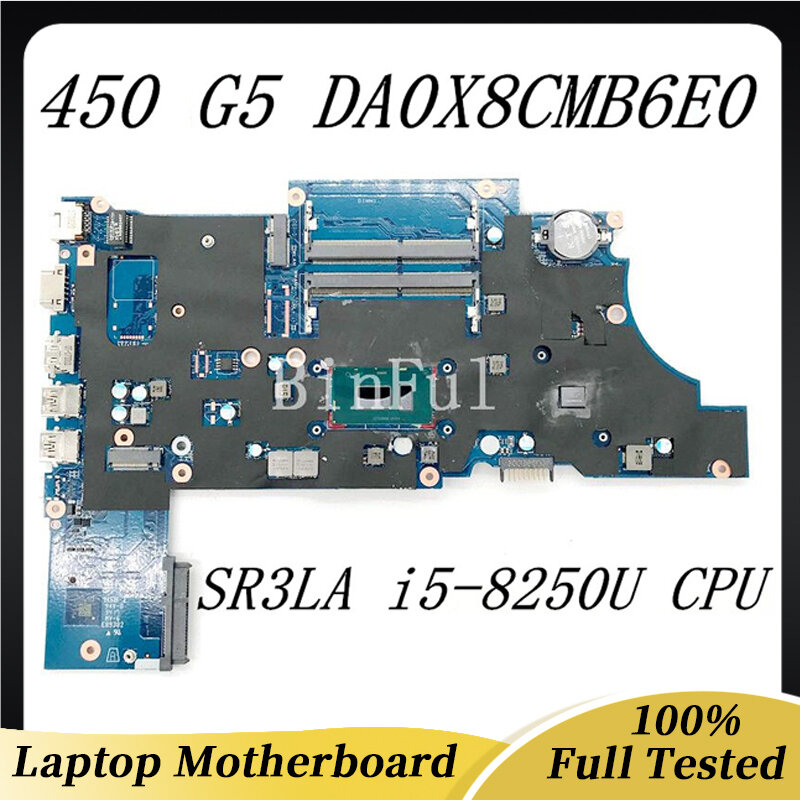 L00824-001 L12612-001 L00824-601 HP ProBook 450 G5 470 G5 430 G5 마더 DA0X8CMB6E0 i5-8250U CPU GT930M GPU 100% 테스트