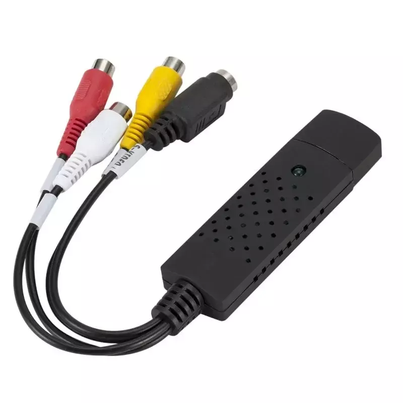 Adaptador video audio do cartão da captação do USB, dispositivo do conversor do cabo do USB