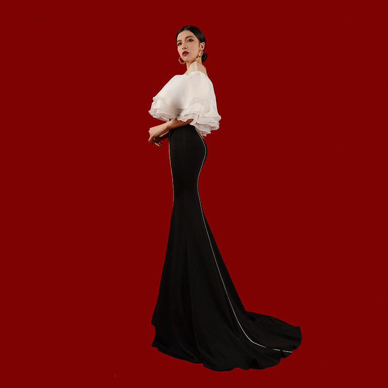 Baisha-vestido de noche de celebridades personalizado para mujer, nuevo vestido de ceremonia Formal, vestidos de sirena, vestidos largos para eventos especiales H614