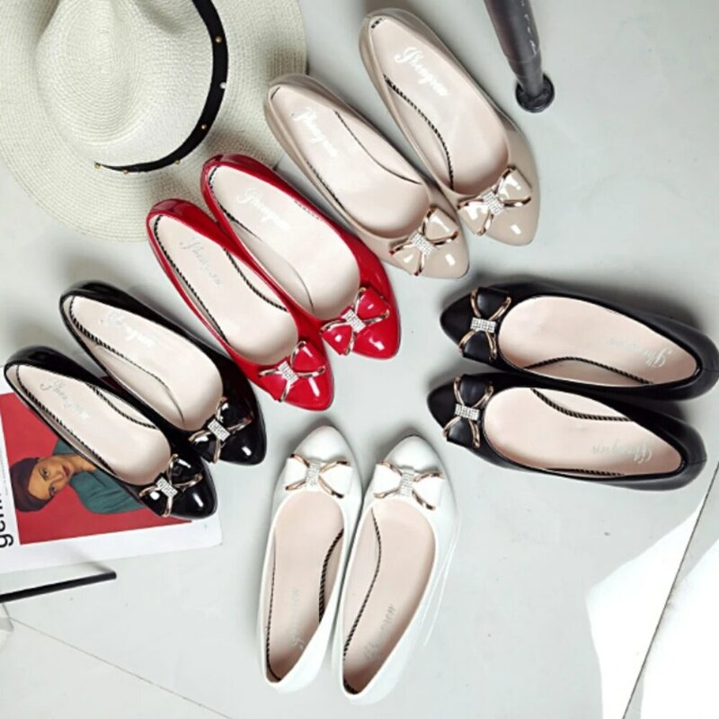 Spring Autumn New Women's Shoes Fashion Professional High Heels Black Red Shallow Mouth Comfortable Work Shoes