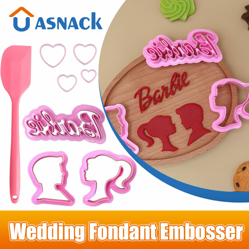 Matrimonio fondente goffratura uomo e donna Cookie Fudge cutter stampi per biscotti glassa caramelle cottura decorazione cucina strumenti per torte