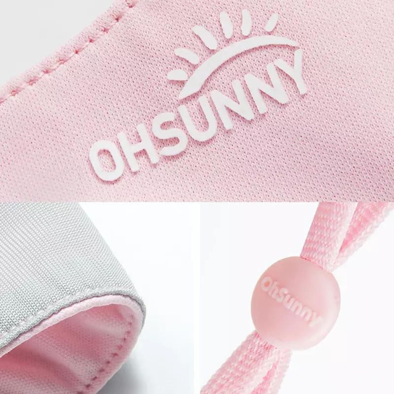 OhSunny 여성용 얼굴 보호대, 야외 자외선 차단 UPF50 +, 빠른 건조, 부드럽고 통기성, 쿨링 원단, 솔리드 페이셜 베일, 신제품