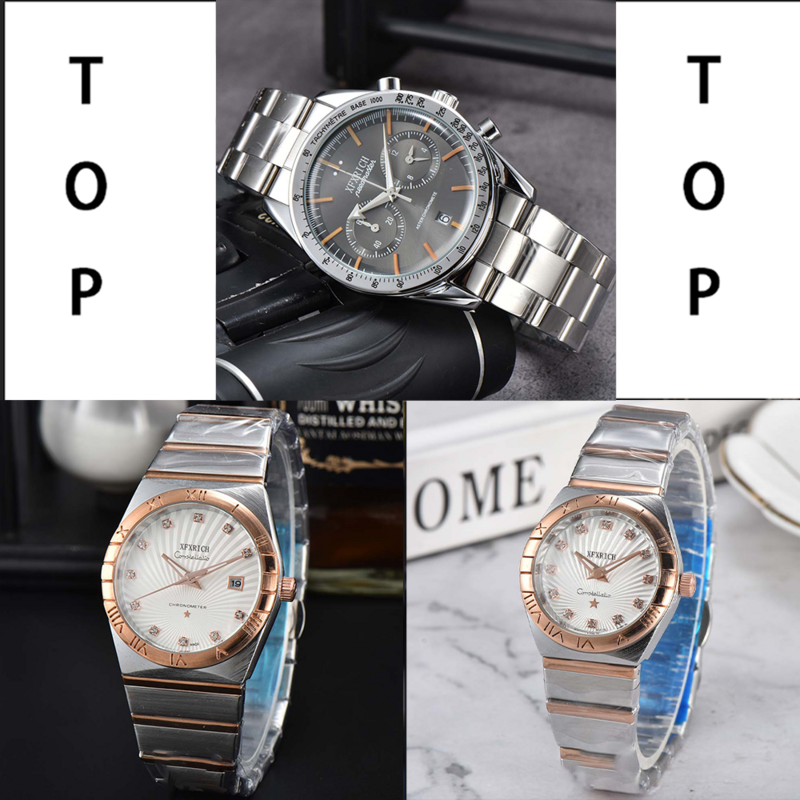 Relojes originales de estilo clásico para hombres y mujeres, serie constelación caliente, esferas de 40mm y 36mm, elegantes relojes AAA + de alta calidad