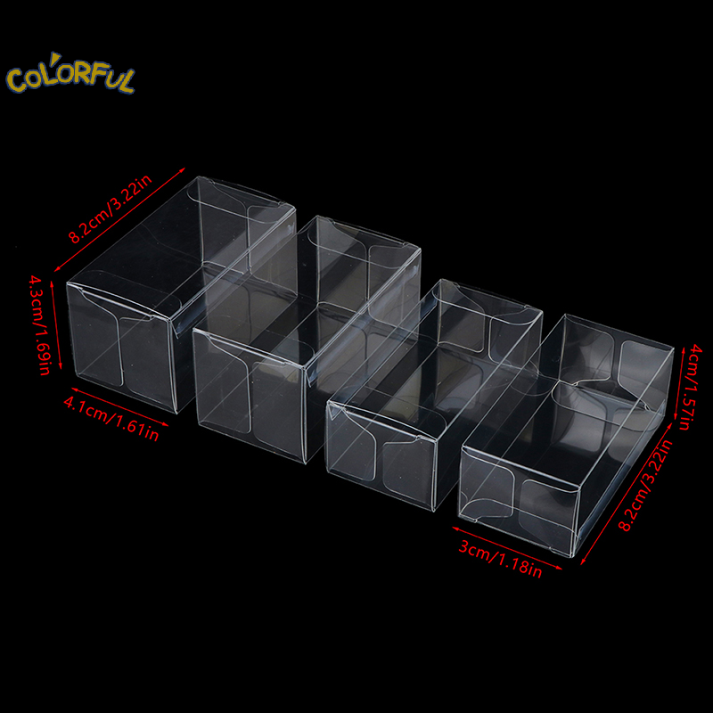 صندوق عرض موديل السيارة ، حافظة واقية شفافة ، غطاء غبار من كلوريد البولي فينيل ، حامل تخزين ، 1:64 ، 2