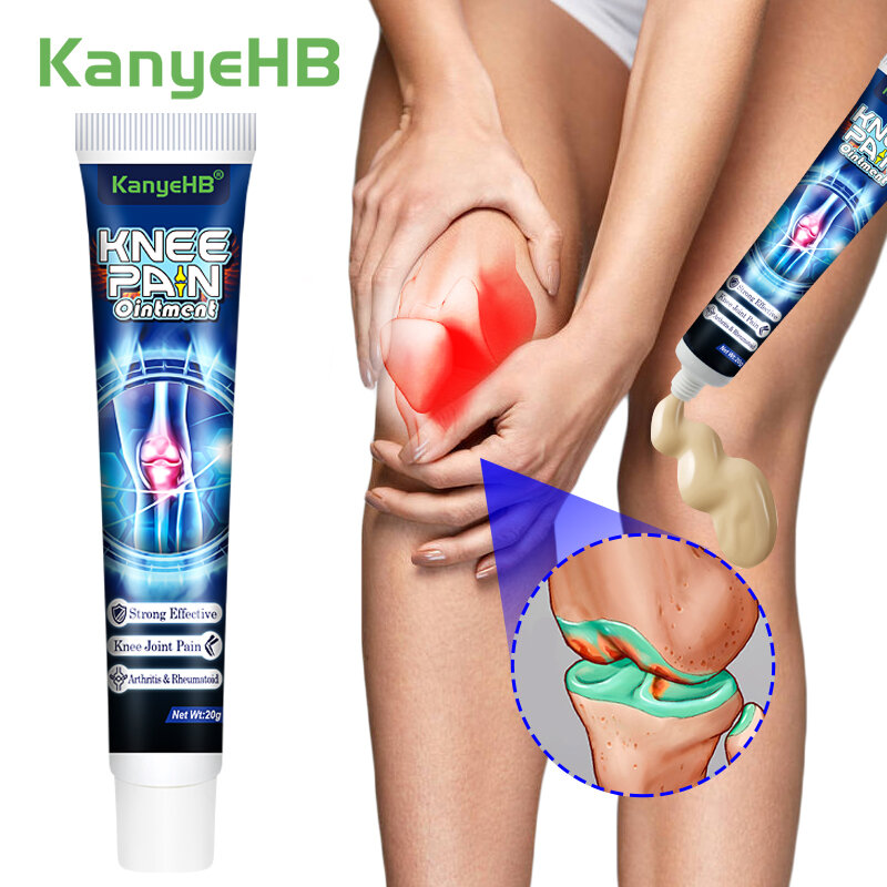1Pcs Knee Joint Pain Relief Ointment Treat Of Arthritis Muscle Strain Cervical Spondylosis Neck Shoulder Back Pain Cream G011