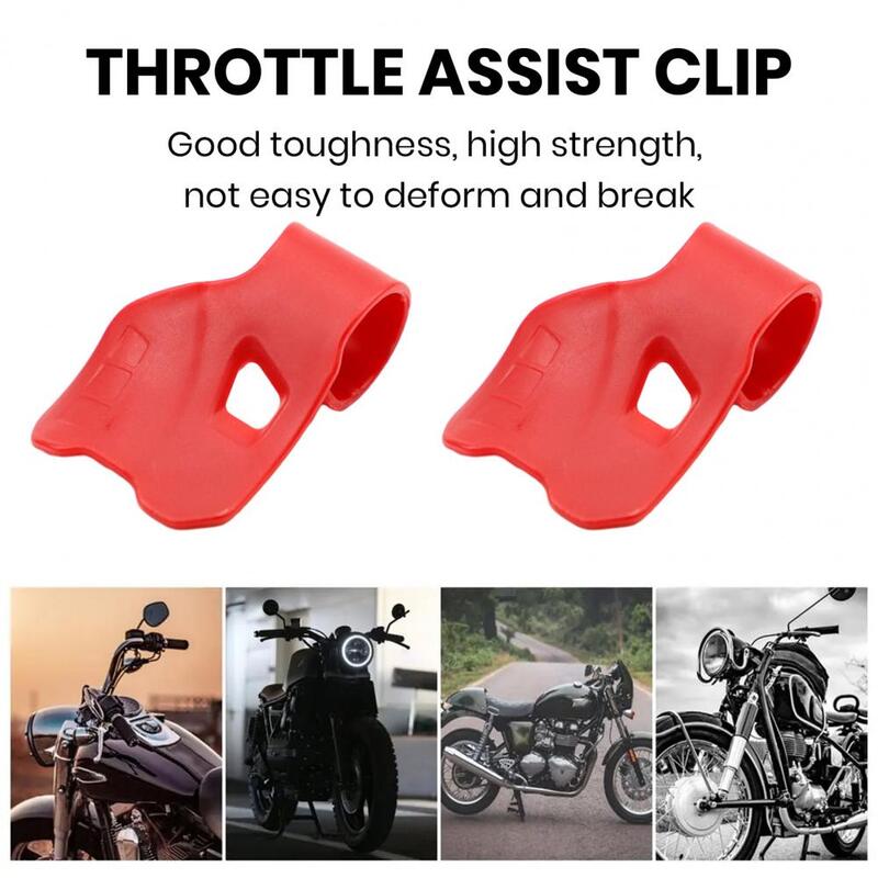 Motorcycle Ergonomic Throttle Clip Universal Motorcycle Throttle Clip Reduce Hand Fatigue Control Speed with for Electric
