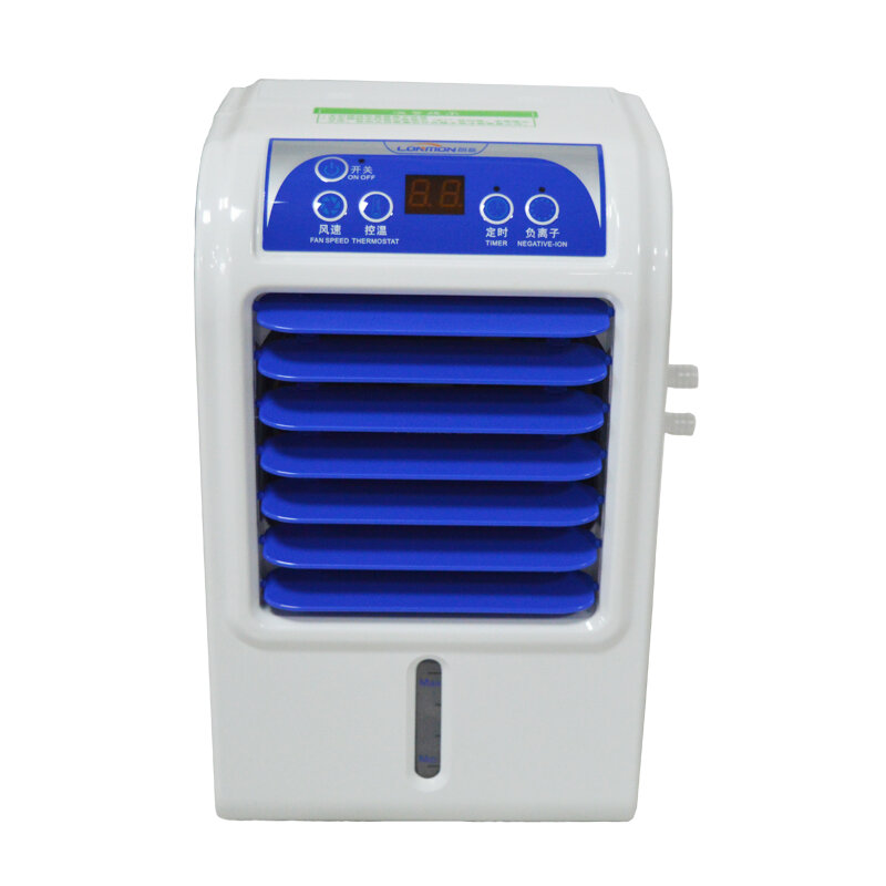 8W Air Conditioner Mini Air Cooler Portable Air Conditioner Room Cooler Table Fan Mattress Refrigeration