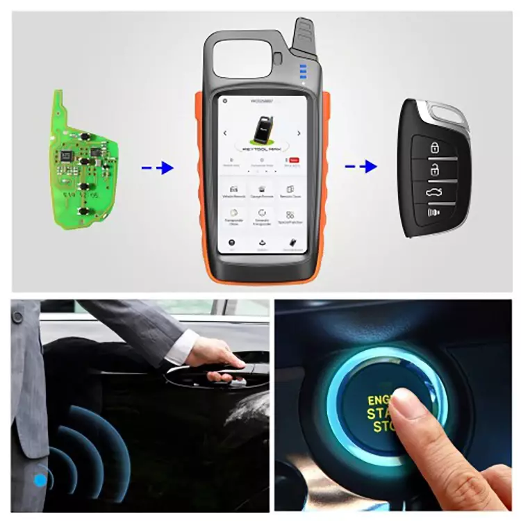 All key lost car programming device uses high-definition lcd screen otosys key programming