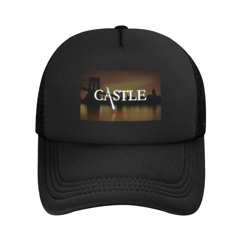 Castle intro Illustration by Stass Baseball Cap Bobble Hat western Hat black Rave Men's Hats Women's