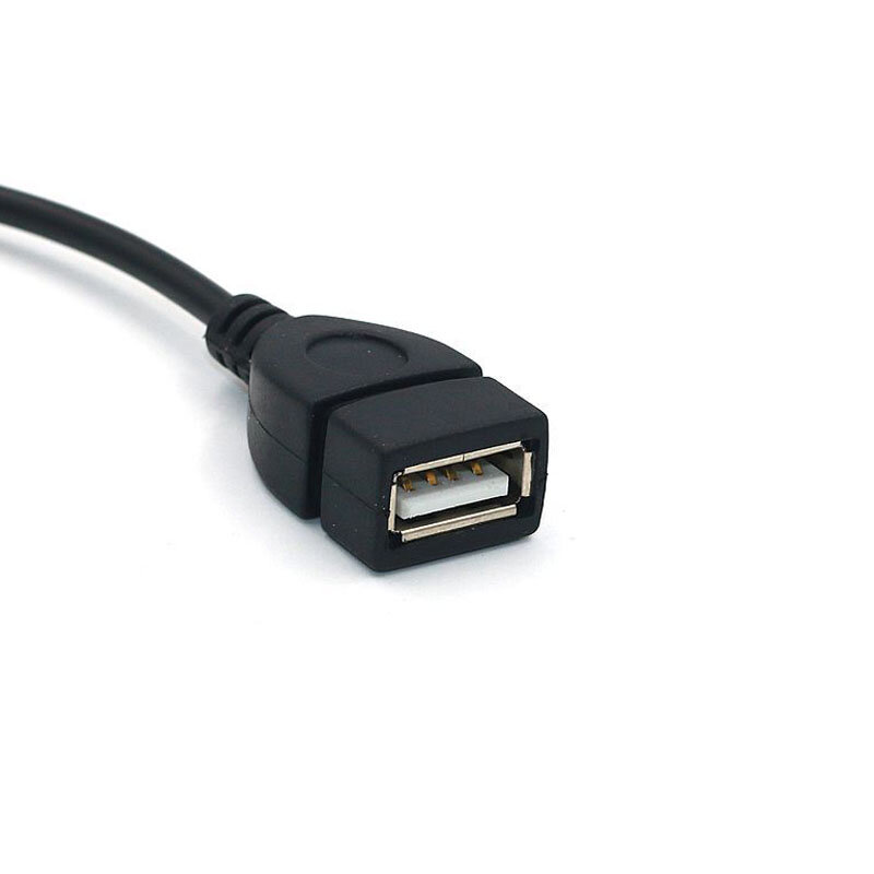 Auto MP3 Speler Converter 3.5 Mm Male Aux Audio Jack Plug Naar Usb 2.0 Vrouwelijke Kabel Cord Adapte