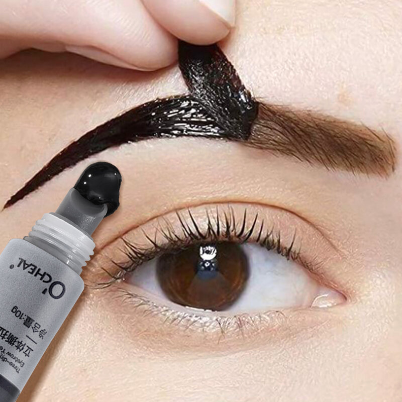15-Minute Eyelash Eyebrow Dye Tint Fast Tint Easy Dye Gel Eyelash Kit Semi Permanent Eyebrows Tint Dye Makeup Eyebrow Cream