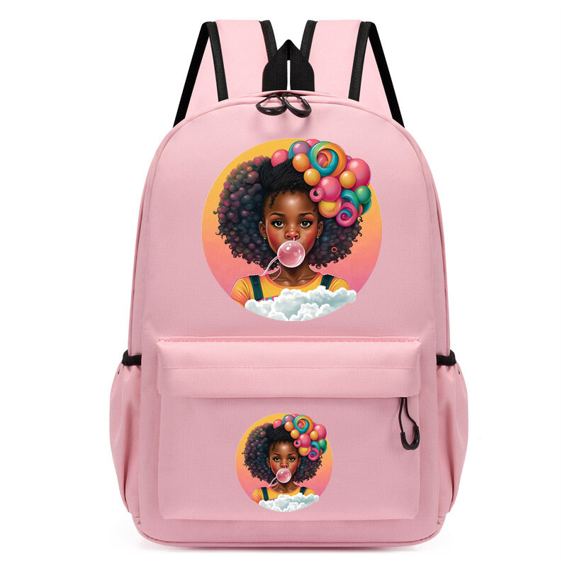 Torebka dziecięca urocza Kawaii plecak plecak do przedszkola dziecięca torba na torebki dmuchająca Bubble Girl studencka torba na książki podróżna Mochila