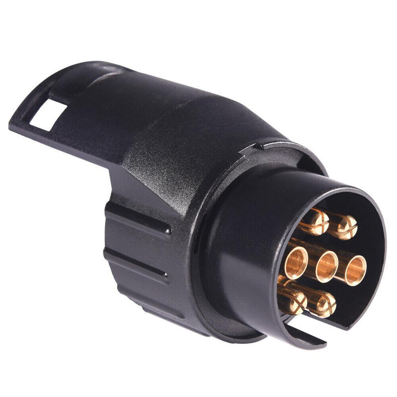 7 Pin To 13 Pin Plug Adapter Trailer Connector 12V Towbar Towing Waterproof Plugs Socket Adapter Car Truck Caravan Accessories