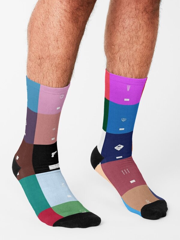 Alben Kunst. Socken lustige Socken für Männer
