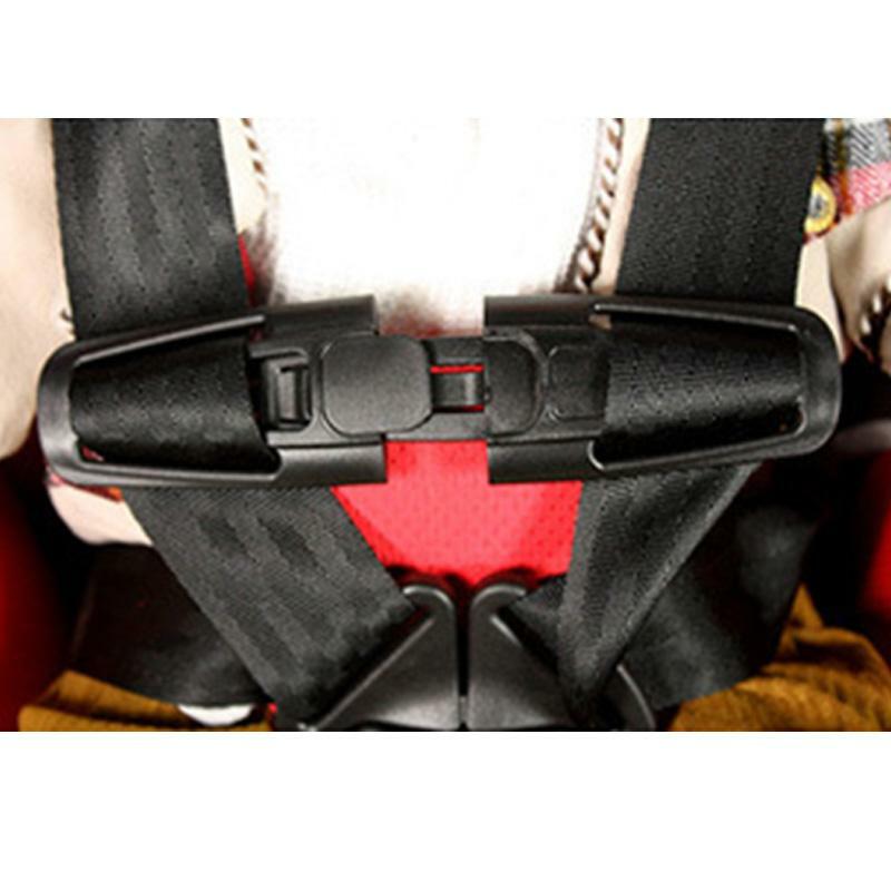 High quality Car Baby Safety Seat Strap Belt Harness Chest Child Clip Safe Buckle 1pc Toddler Clamp Seat Belts Accessories