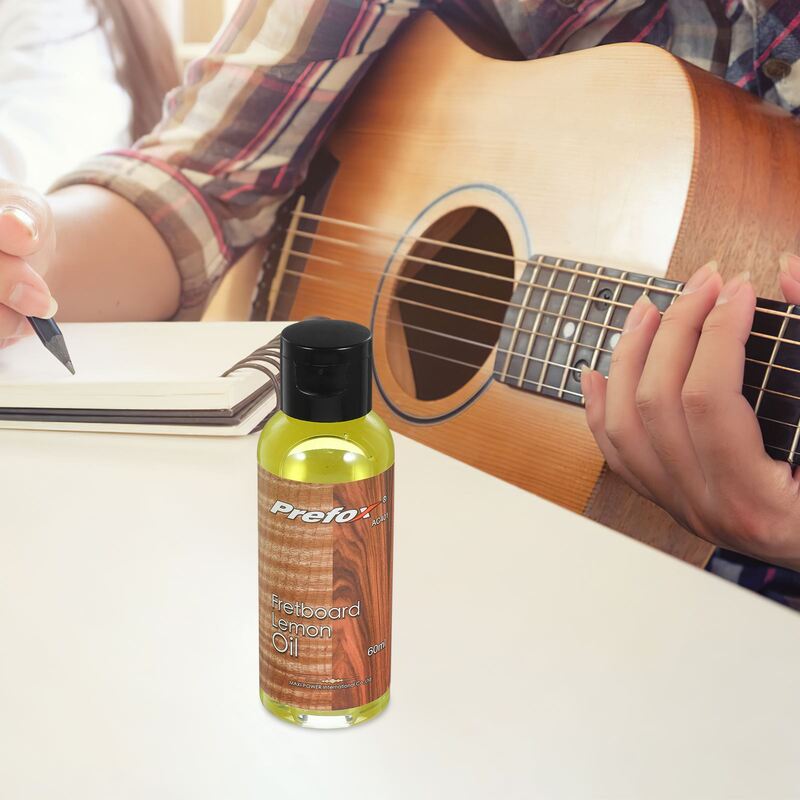 Guitar Care Kit Polishing Cleaning Oil All Purpose Cleaner Humidifying Liquid Lubricant Portable Fingerboard Lemon Oil Ukulele