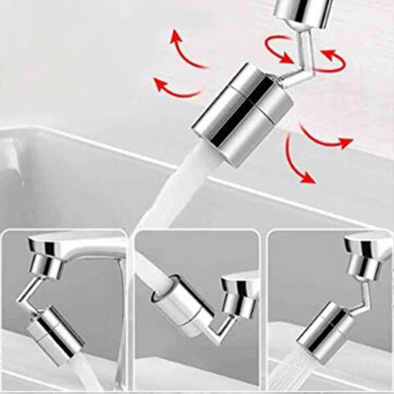 Any Rotation Universal Splash Filter Faucet Spray Head Water Outlet Faucet Extender Bubbler Sprayer Kitchen Bathroom Accessories