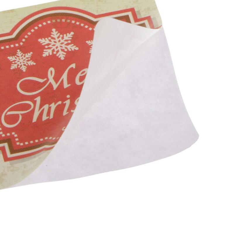 크리스마스 스티커 데칼 씰링 포장 선물 스티커, 멀티 컬러, 2X 46x, 38mm