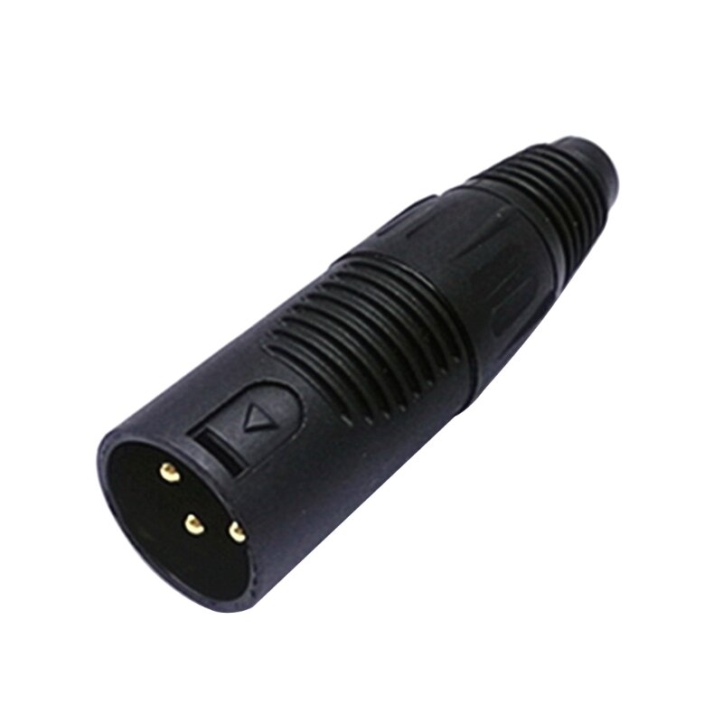 3-poliger XLR-Stecker, männlich, weiblich, MIC-Klinkenstecker, elektrischer Adapter