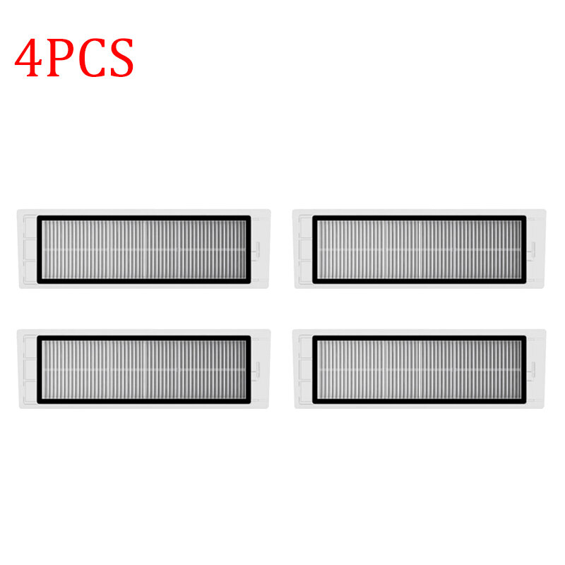 4Pcs Washable HEPA Filters for Xiaomi Roborock S50 S5 MAX S6 for MI Robot Vacuum Cleaner Parts Replacement Accessories