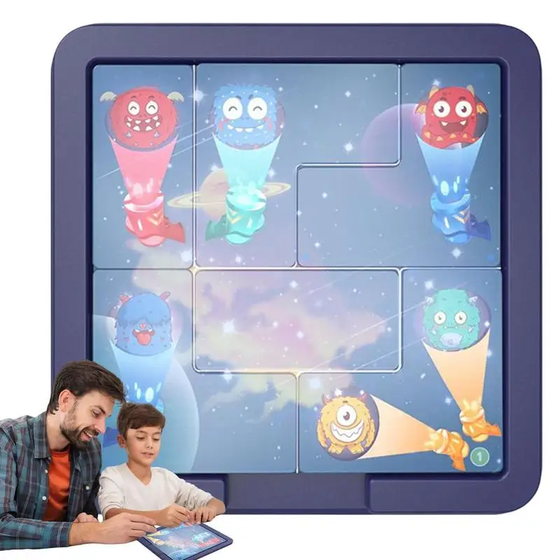 New Monsters Catcher Jigsaw Puzzle Halloween Children's Parent-child Interactive Thinking Board Game Toys For Children And Adult