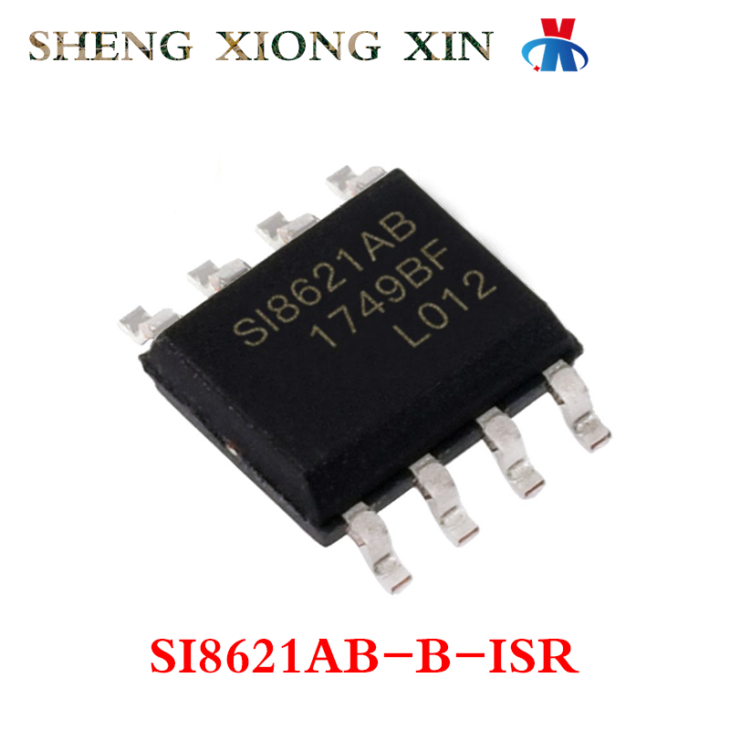 5 pièces/lot 100% nouveau SI8621AB-B-ISR SOP-8 isolateur numérique SI8621AB circuit intégré