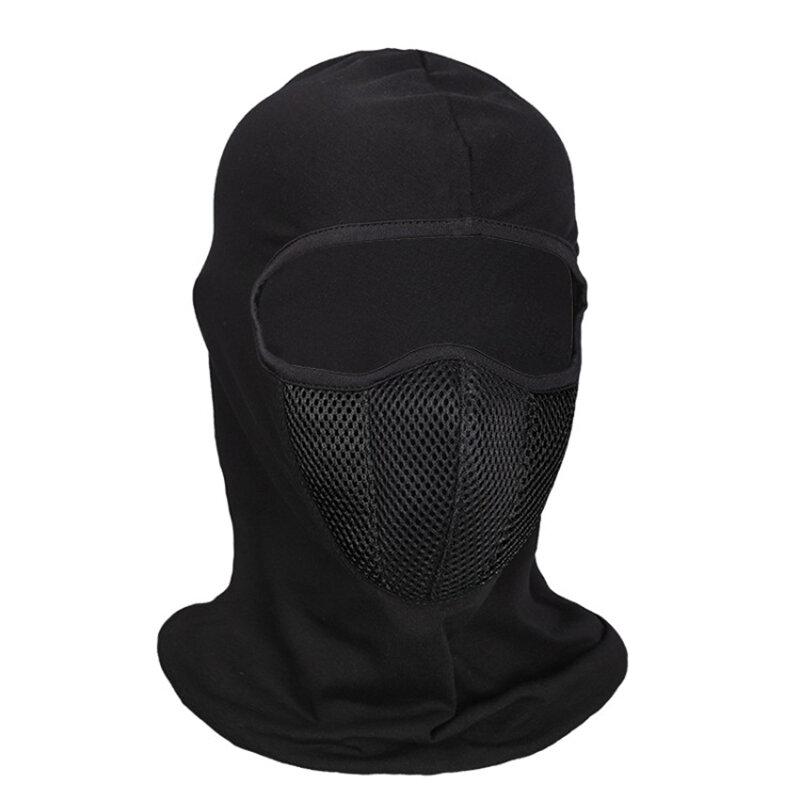 Breathable Balaclava Motorcycle Full Face Mask Motorbike Cycling   Helmet Hood Moto Riding Neck Face Mask Motorcycle Accessories