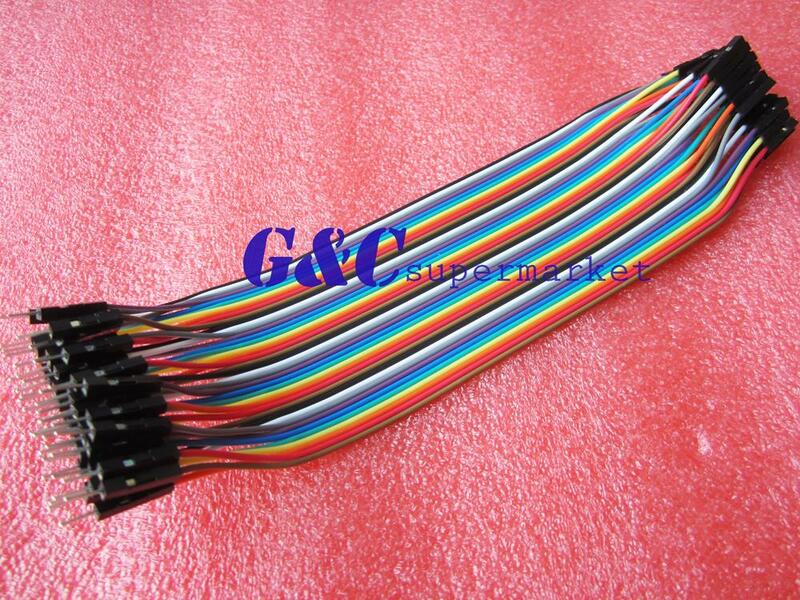 One 40 * 20 cm 2.54 mm male-to-female DuPont public cable safety guarantees reliable quality DuPont cable diy electronics