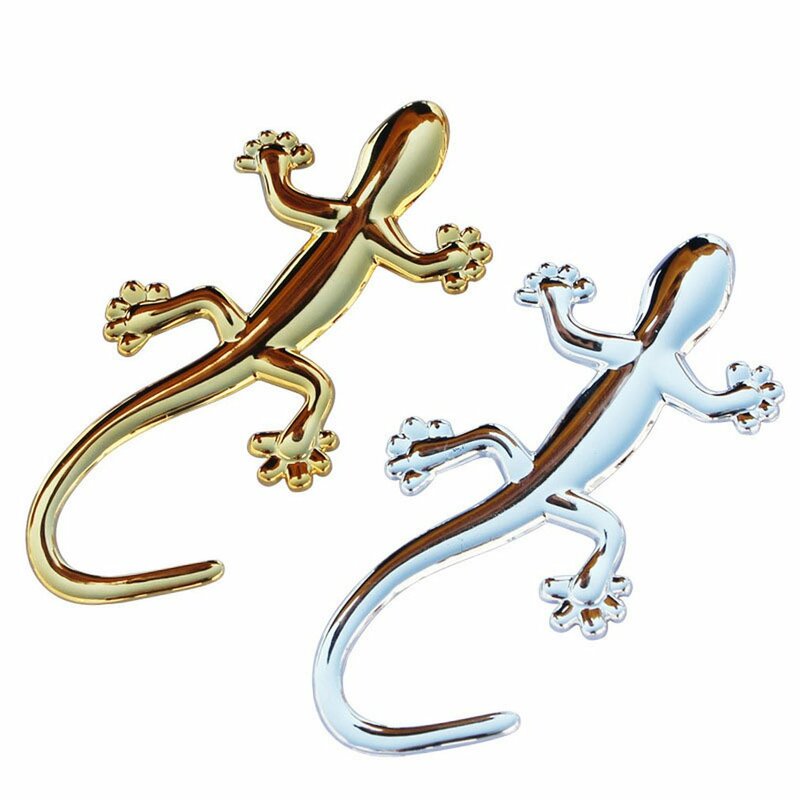 Gecko-pegatina de lagarto para coche y motocicleta, calcomanía reflectante impermeable, estilo de coche, envío directo