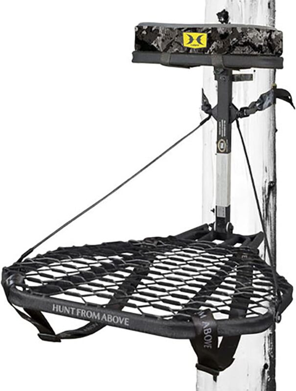 Hawk Helium 30" Lightweight Aluminum Treestand Climbing Sticks with Fold Up Steps and Boot Grabbing Grooves (1-Pack/3-Pack)