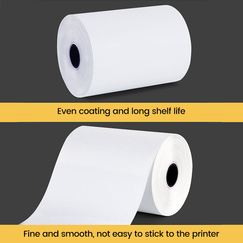 Olaf-rollos de papel térmico para impresora pequeña, papel de impresión autoadhesivo para niños, cámara de impresión instantánea, 57MM