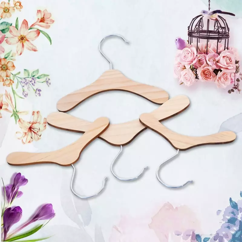 10Pcs Dog Clothes Hanger Thin Space Saving Hook Practical and Durable Use Pet Gift for Small Dog Clothing D14 21