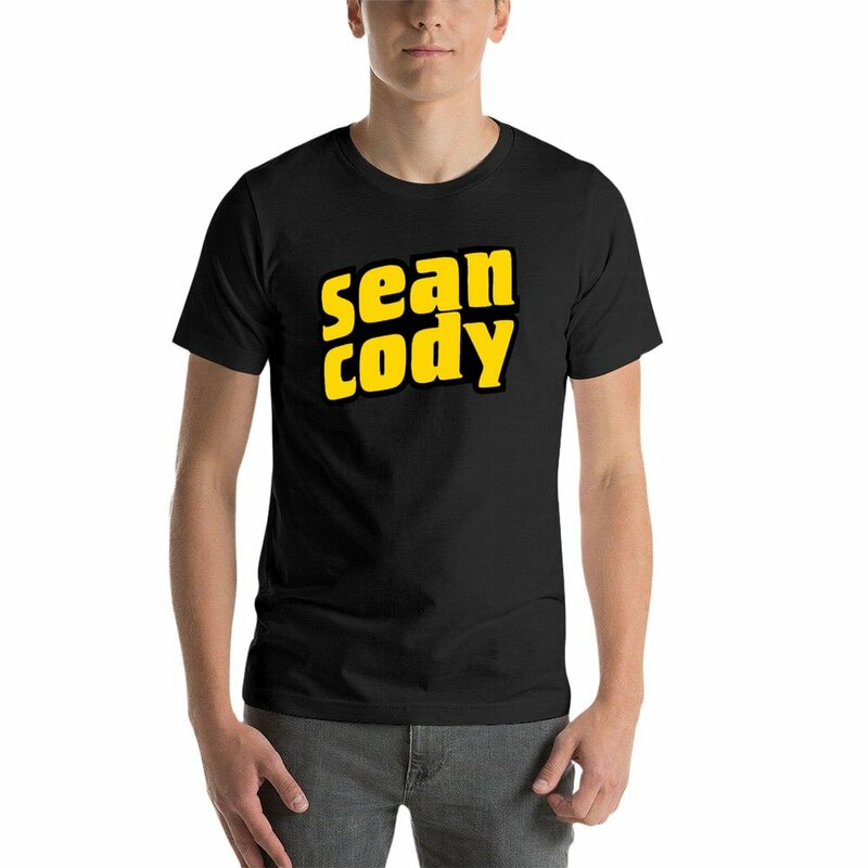 Новинка, мужская и женская футболка Sean, короткая футболка на заказ, Мужская футболка