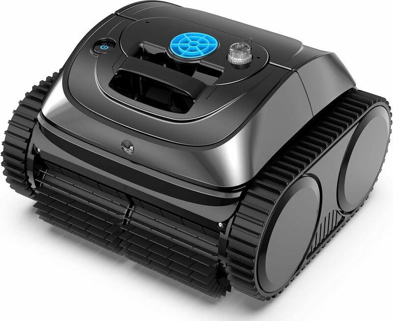 C1 Cordless Robotic Pool Cleaner for In Ground Pools, 150mins Runtime, Pool Vacuum Robot with Upgraded Triple-Motor,