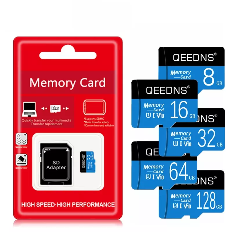 بطاقة ميكرو إس دي الأصلية ، بطاقة ذاكرة فلاش ، بطاقة SD صغيرة U3 ، 8 جيجابايت ، 16 جيجابايت ، 32 جيجابايت ، جيجابايت ، جيجابايت ، جيجابايت ، 64 جيجابايت ، تخزين موسع للهاتف