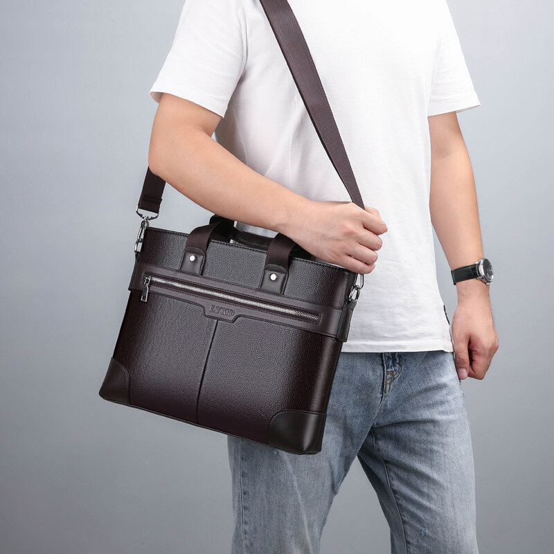 Деловая сумка 2023, мужской портфель, Мужские портфели, мужские сумки для ноутбука, сумки-мессенджеры, мужские сумки-тоуты