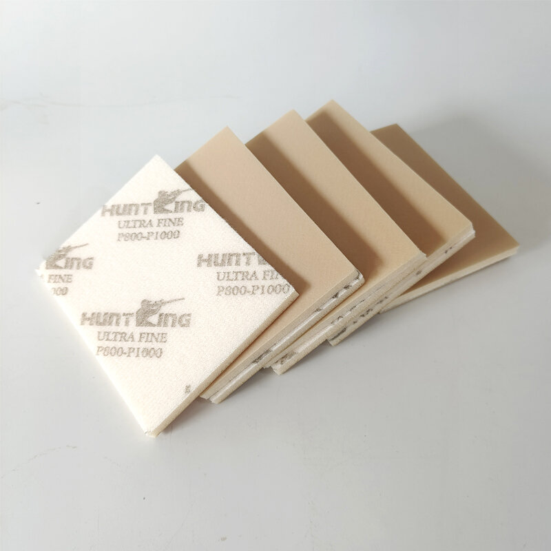 Papel de lija de esponja Beige, carcasa de plástico para teléfono móvil, papel de lija de pulido de pintura de coche en lugar de papel de lija de esponja, piezas